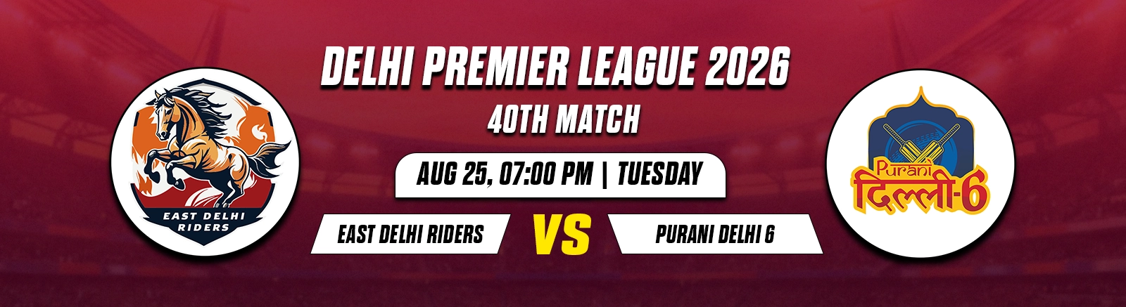Delhi Premier League 2026 cricket betting